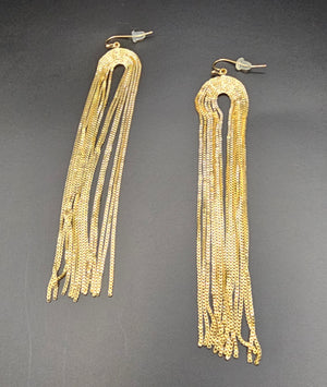 Gold Dangle Earrings