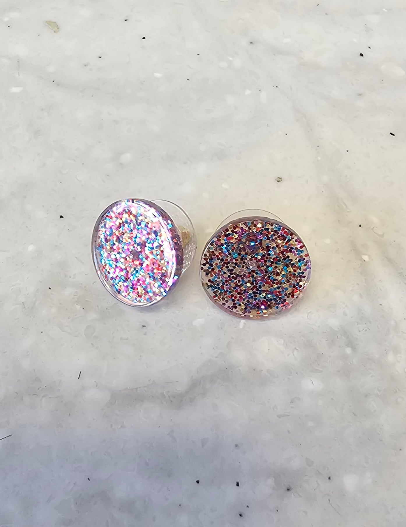 Small Glitter Studs