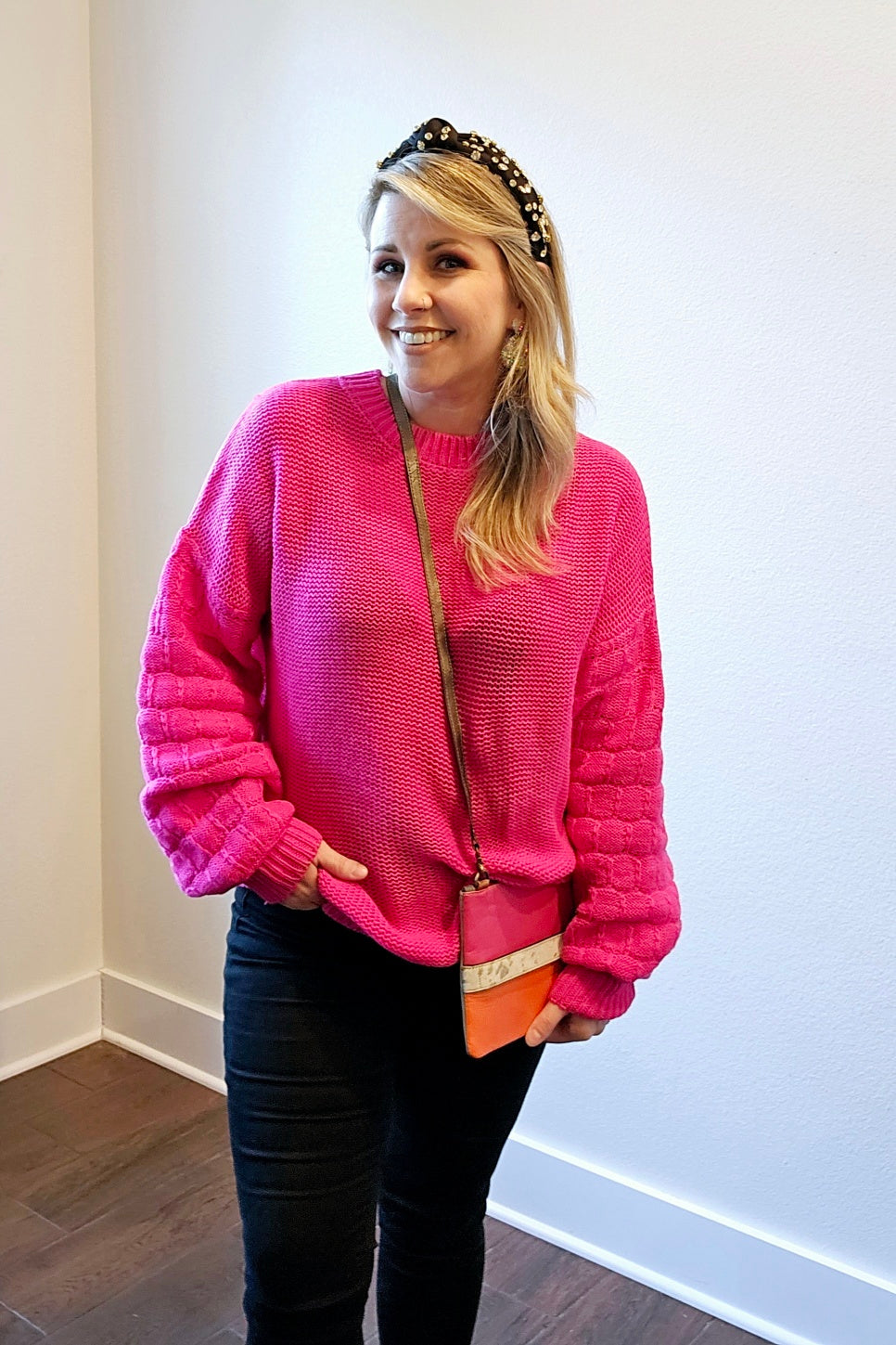 Pink Sweater