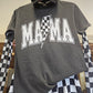 Mama Checkered Tshirt