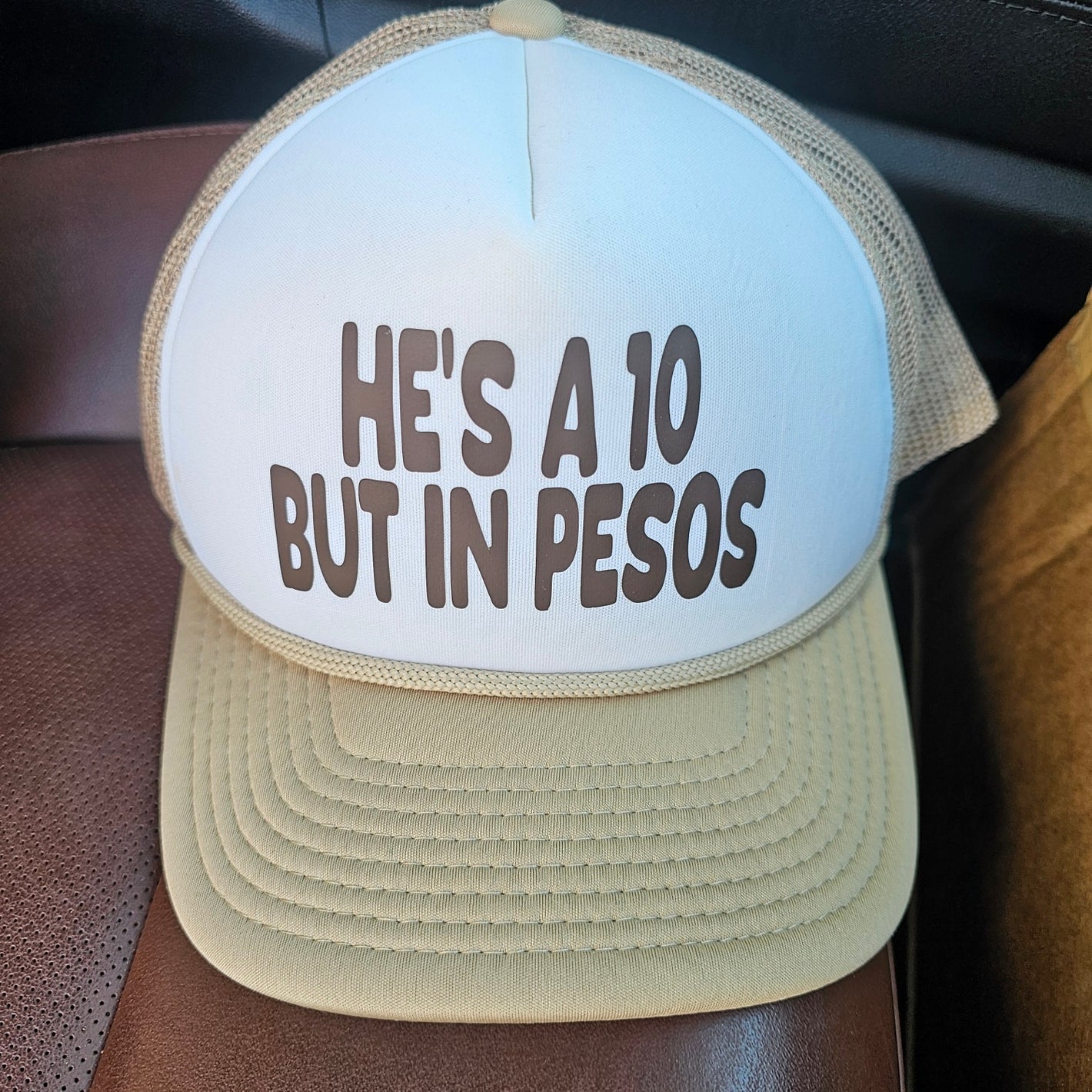 He is a 10 but in Pecos